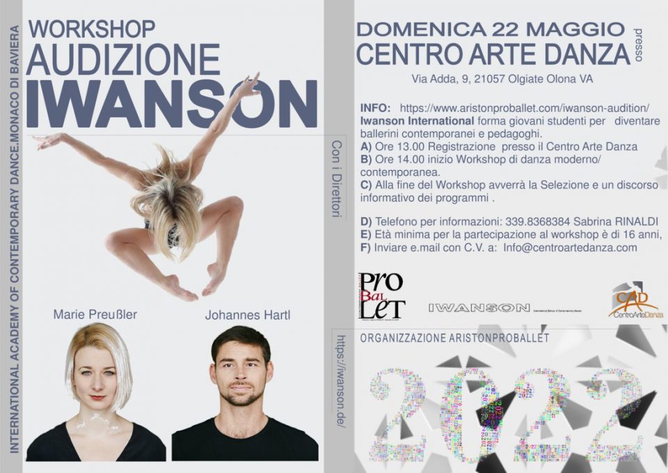 Workshop / Audizione Iwanson